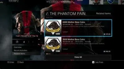 What do mb coins do in mgs5?