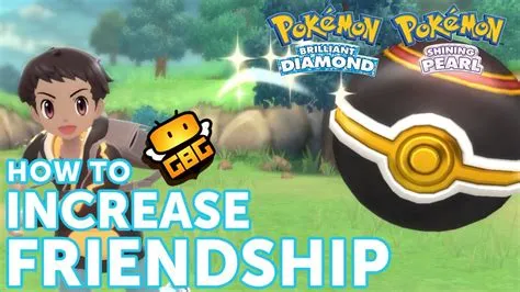 Does playing with your pokémon increase friendship?