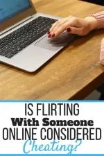 Is it cheating to flirt online?