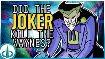 Which joker killed batmans parents?
