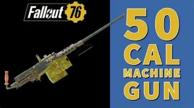Is the 50 cal in fallout 76 a heavy weapon?