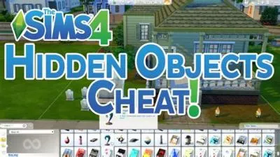 How do you unlock hidden objects in sims 4?