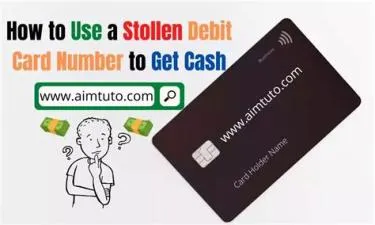 What if someone stole my debit card number and used it online?