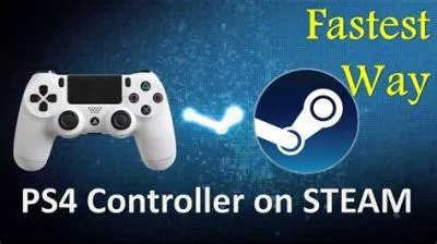Can i play steam games with ps4 controller?