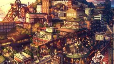 What is the most anime like city in japan?