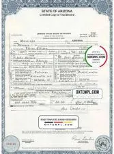 How to get birth certificate from yuma arizona?