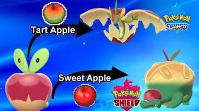 What pokemon evolves with a sweet apple?