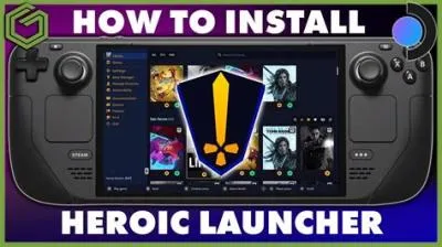 How to add non steam games to steam deck heroic launcher?