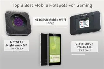 Can you use a hotspot for gaming?