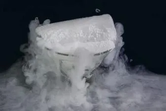 Will dry ice cool a room?