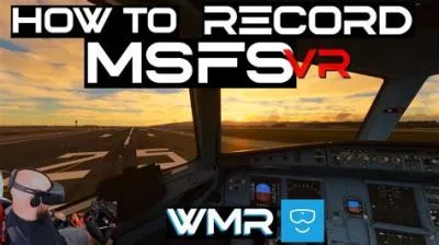How to set up virtual reality on msfs?