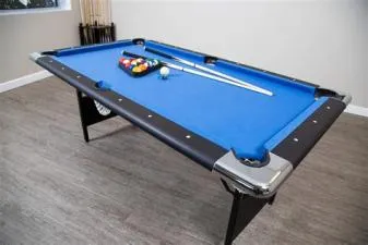 What size is a family pool table?
