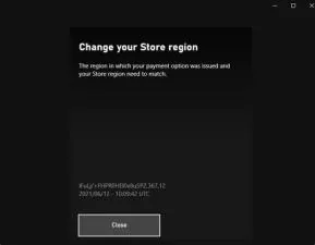 Why is there an error when i try to buy a game on xbox?