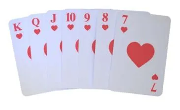 What is a 7-card flush?
