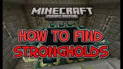 What is the easiest way to find a stronghold in minecraft?