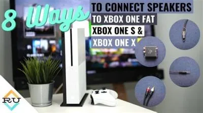 Can i plug speakers into xbox one?