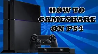 Why wont gameshare work ps4?