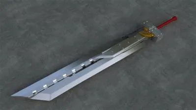 How much does cloud ff7 sword weigh?