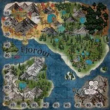 How big is fjordur ark map size?