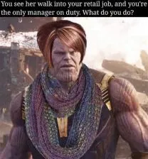 Who is thanos mom?