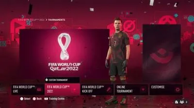 Can u play in the world cup in fifa 23 career mode?