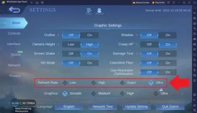 How do i enable 120 fps in mobile legends?