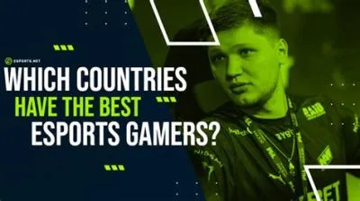 Which country has the best esports gamers?