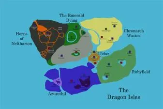 Does dragon isles have a city?