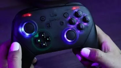 Does the pro controller light up?