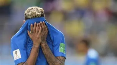 Did neymar cry when he lost the world cup?