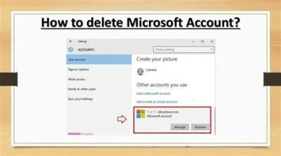 Can i delete my microsoft account and create a new one?