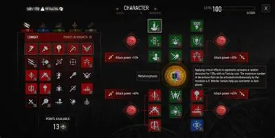 What is the max skill level 3 witcher 3?