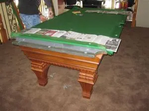 How heavy is a 7 pool table?