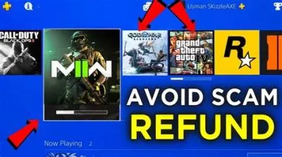 Can i refund mw2 on ps4?