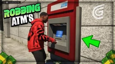 Can you rob atm in gta story mode?