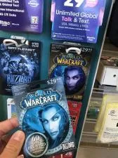 How to buy wow with gift card?