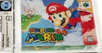 What mario game sells for over 1 million?