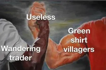 What do green shirt villagers mean?