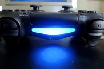 Why is my ps4 light white instead of blue?