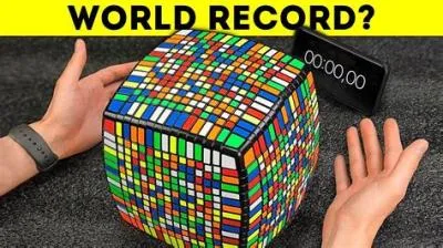 What is the 9 year old world record rubiks cube?