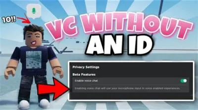 Is roblox giving vc without id?