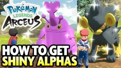 Can alpha pokémon be shiny?