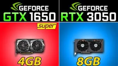 Can i upgrade a gtx 1650 for a rtx 3050?