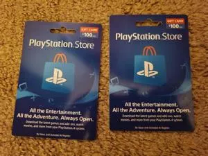Are ps4 gift cards the same as ps5?