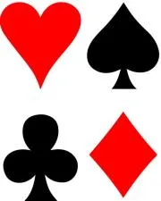 What is the symbol for heart and spades?