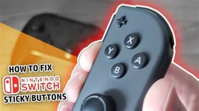 How to fix a sticky controller button without taking it apart?
