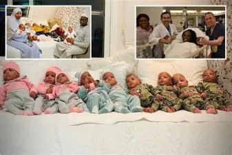 What is 12 babies born at once called?