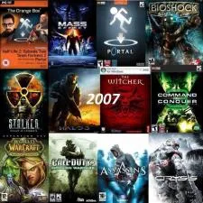 Why was 2007 a good year for video games?