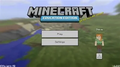 What type of account do you need for minecraft education edition?