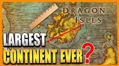 Is dragon isles bigger than northrend?